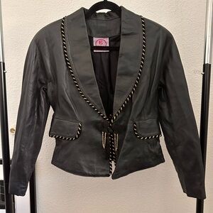 Genuine leather jacket woman’s